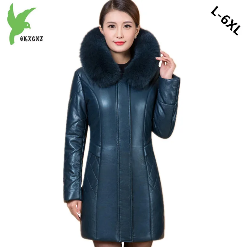 Plus size 6XL Middle aged Women Leather Cotton Jacket Coat Winter Warm Parkas Thicker Hooded Jacket Boutique Cotton Coats OKXGNZ
Plus size 6XL Middle aged Women Leather Cotton Jacket Coat Winter Warm Parkas Thicker Hooded Jacket Boutique Cotton Coats OKXGNZ