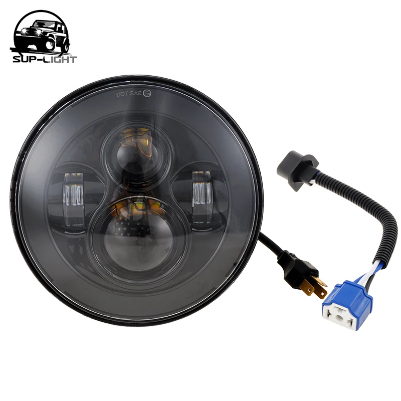 1Pcs 45W 7" inch Black LED Projector with EMC Hi/Lo Beam Headlight For Harley Motorcycle
1Pcs 45W 7" inch Black LED Projector with EMC Hi/Lo Beam Headlight For Harley Motorcycle