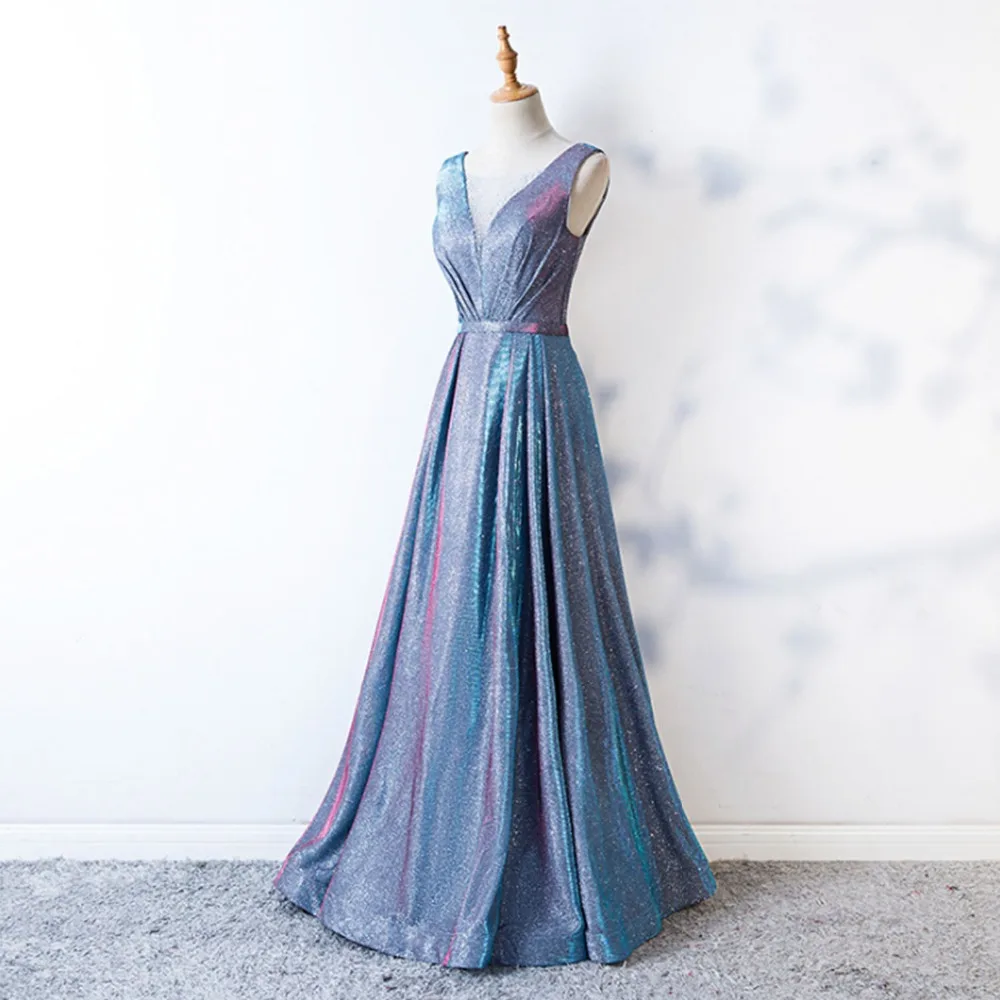 ANTI New 2019 Evening Dress Long abiye gece elbisesi Navy Blue Sequined Sleeveless Formal Party Gown robe soiree For Woman LM210
ANTI New 2019 Evening Dress Long abiye gece elbisesi Navy Blue Sequined Sleeveless Formal Party Gown robe soiree For Woman LM210