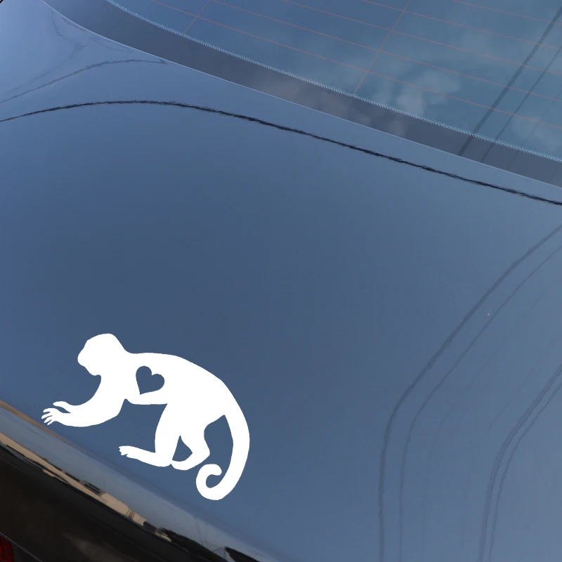 YJZT 16.7CM*10.7CM Monkey Love Creative Pattern Body Of Car Decor Car Sticker Vinyl Decal Black/Silver C4-1891
YJZT 16.7CM*10.7CM Monkey Love Creative Pattern Body Of Car Decor Car Sticker Vinyl Decal Black/Silver C4-1891