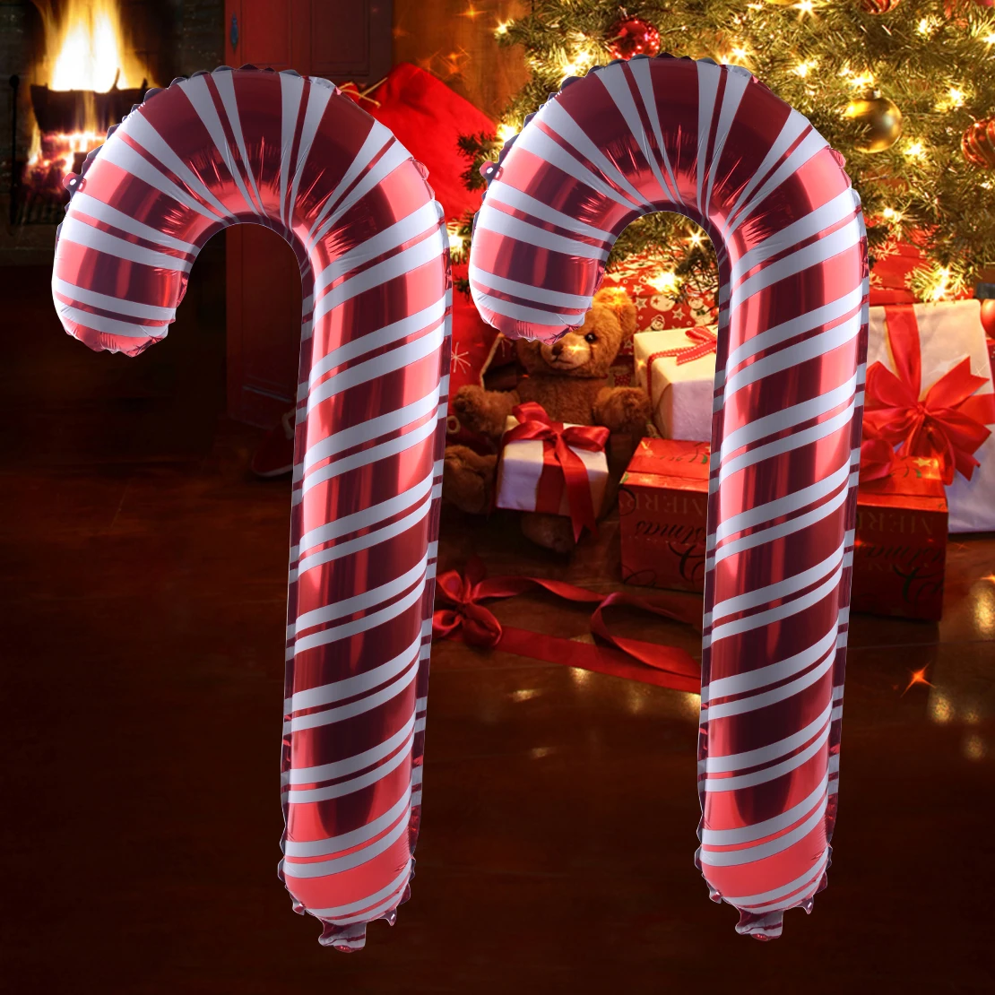 LETAOSK 6pcs Big Vibrant Christmas Aluminum Foil Balloon Candy Cane Cartoon Xmas Home Party Birthday Wedding Decoration
LETAOSK 6pcs Big Vibrant Christmas Aluminum Foil Balloon Candy Cane Cartoon Xmas Home Party Birthday Wedding Decoration