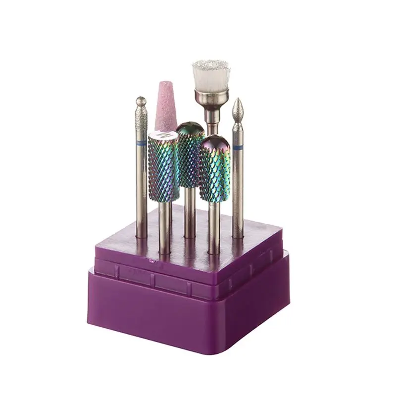 Tungsten Gold Nail Polishing Machine Drill Set 7 Sets Of Multi-Style Multi-Function Beauty Accessories Drill Holder
Tungsten Gold Nail Polishing Machine Drill Set 7 Sets Of Multi-Style Multi-Function Beauty Accessories Drill Holder