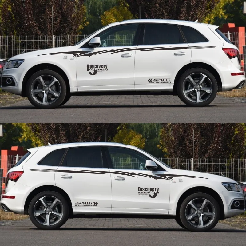 Спортивная наклейка World Datong для Audi Q3 Q5 Q7 стайлинга автомобиля боковая дверь хвост