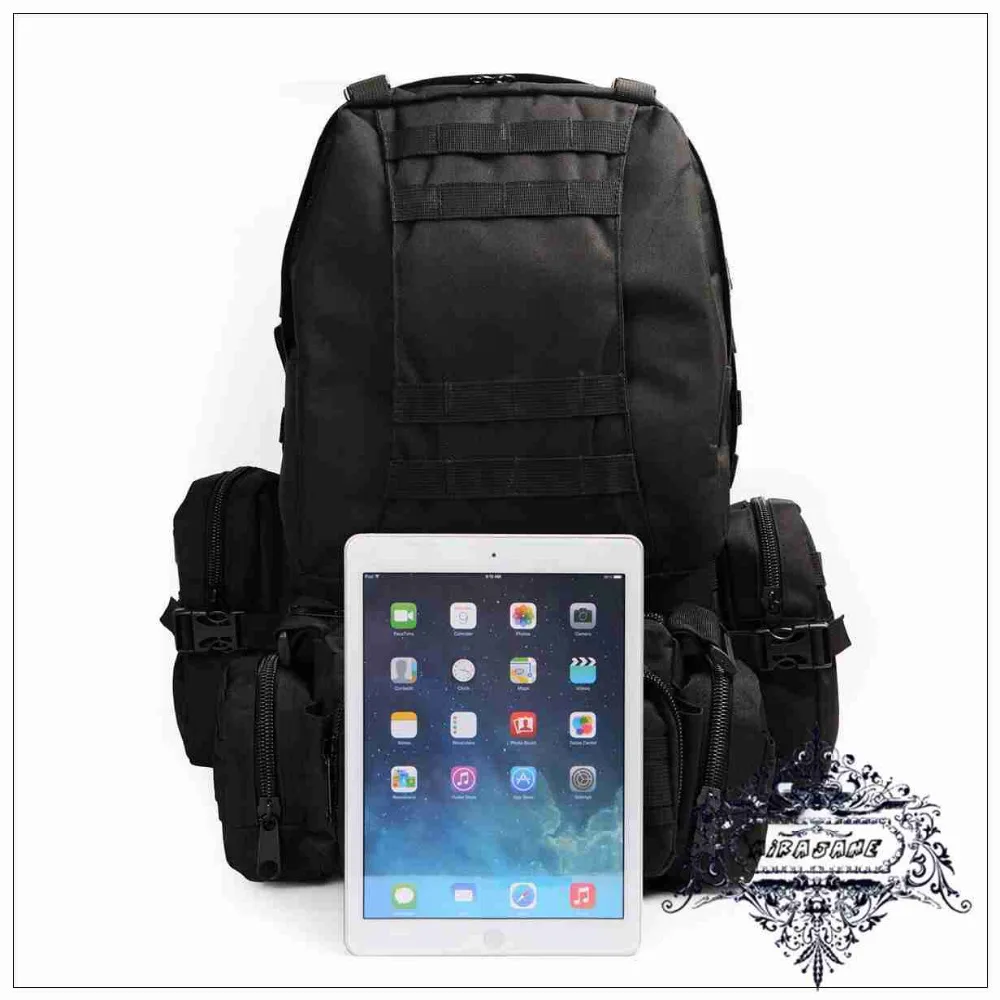 Large Tactical Backpack 50L Outdoor Sport Military Rucksack Hiking Camping Mountain Climbing Backpack Combined with 3 MOLLE Bags
Large Tactical Backpack 50L Outdoor Sport Military Rucksack Hiking Camping Mountain Climbing Backpack Combined with 3 MOLLE Bags