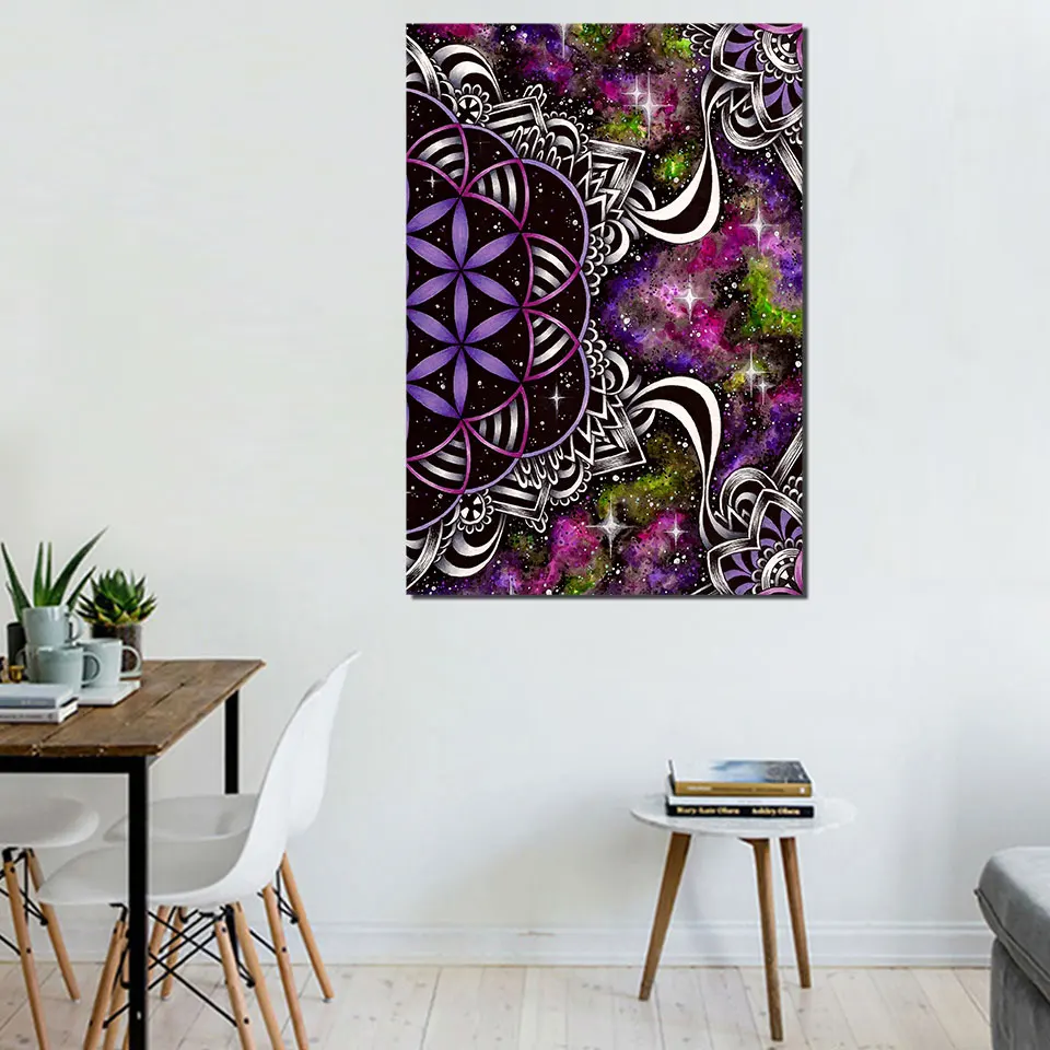 Flower of Life By Brizbazaar HD print 1 piece ArtSailing decorative large canvas wall art paintings for living room CU-3437D
Flower of Life By Brizbazaar HD print 1 piece ArtSailing decorative large canvas wall art paintings for living room CU-3437D