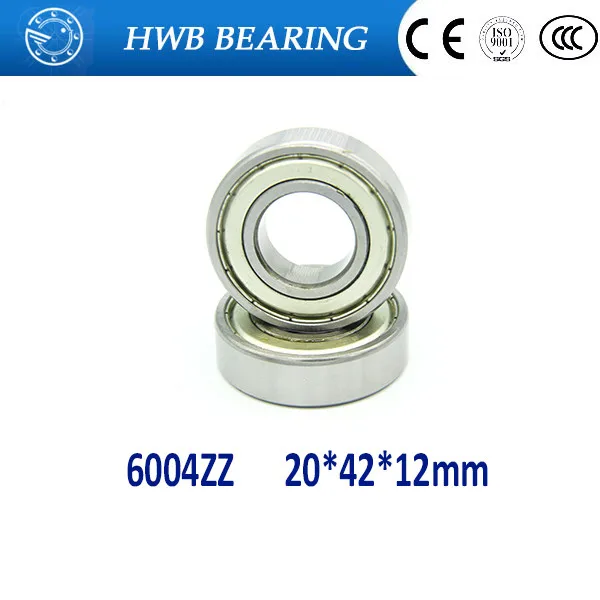 Free Shipping 2 PCS 6004ZZ Bearings 20x42x12mm Radial Ball Bearings 6004-2Z 6004 ZZ Shielded Deep groove ball bearings
Free Shipping 2 PCS 6004ZZ Bearings 20x42x12mm Radial Ball Bearings 6004-2Z 6004 ZZ Shielded Deep groove ball bearings
