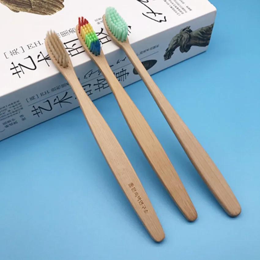 10Pcs New Environmental Original Bamboo toothbrush handle Medium soft hair small head adults Oral toothbrush
10Pcs New Environmental Original Bamboo toothbrush handle Medium soft hair small head adults Oral toothbrush