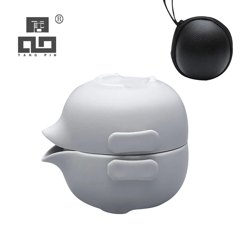 TANGPIN ceramic teapot gaiwan with 2 cups a tea sets portable travel tea set drinkware
TANGPIN ceramic teapot gaiwan with 2 cups a tea sets portable travel tea set drinkware