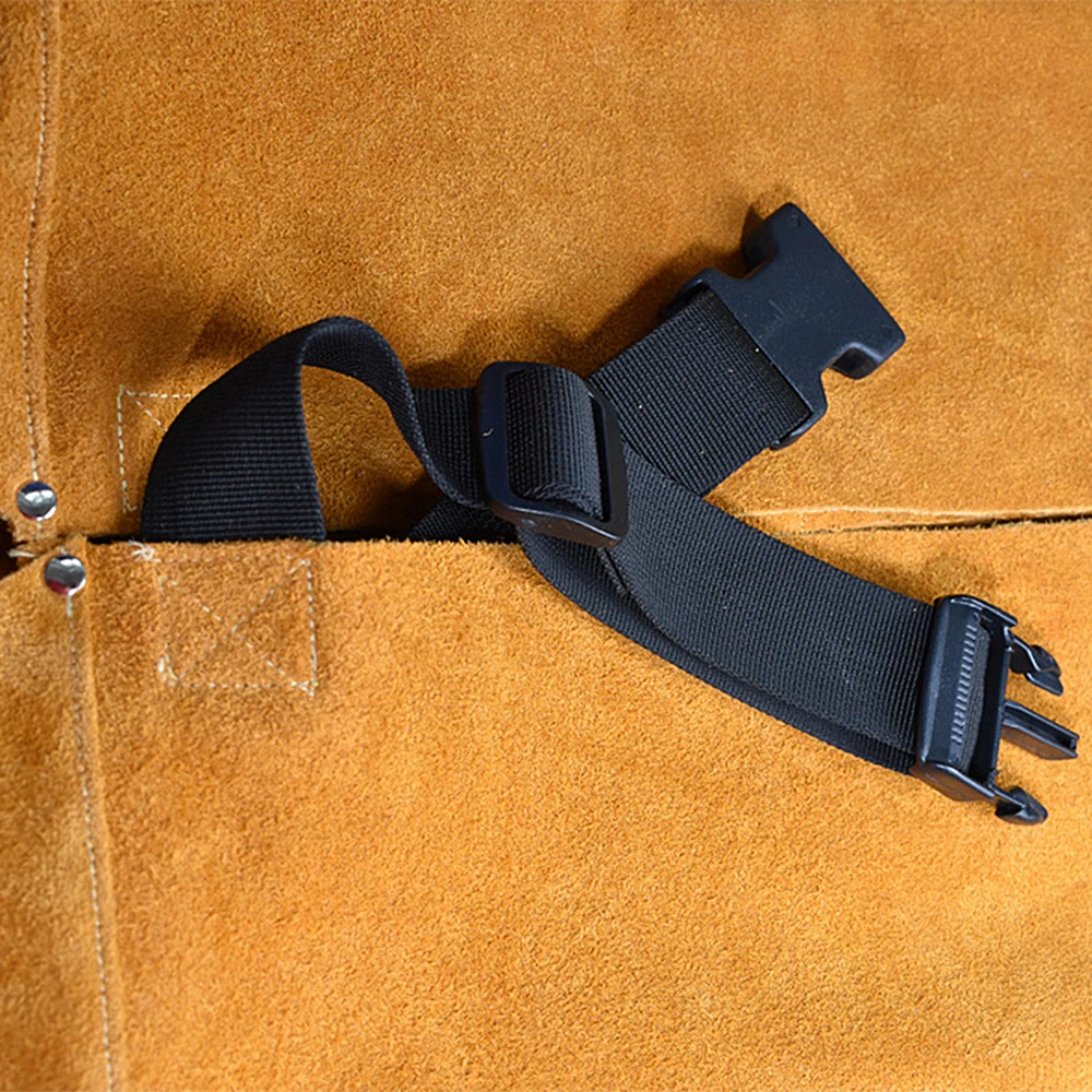 ireproof Wear-Resistant Leather Welding Apron Blacksmith Apron Cattlehide Protective Clothing Apron For Electrician Woodworker
ireproof Wear-Resistant Leather Welding Apron Blacksmith Apron Cattlehide Protective Clothing Apron For Electrician Woodworker
