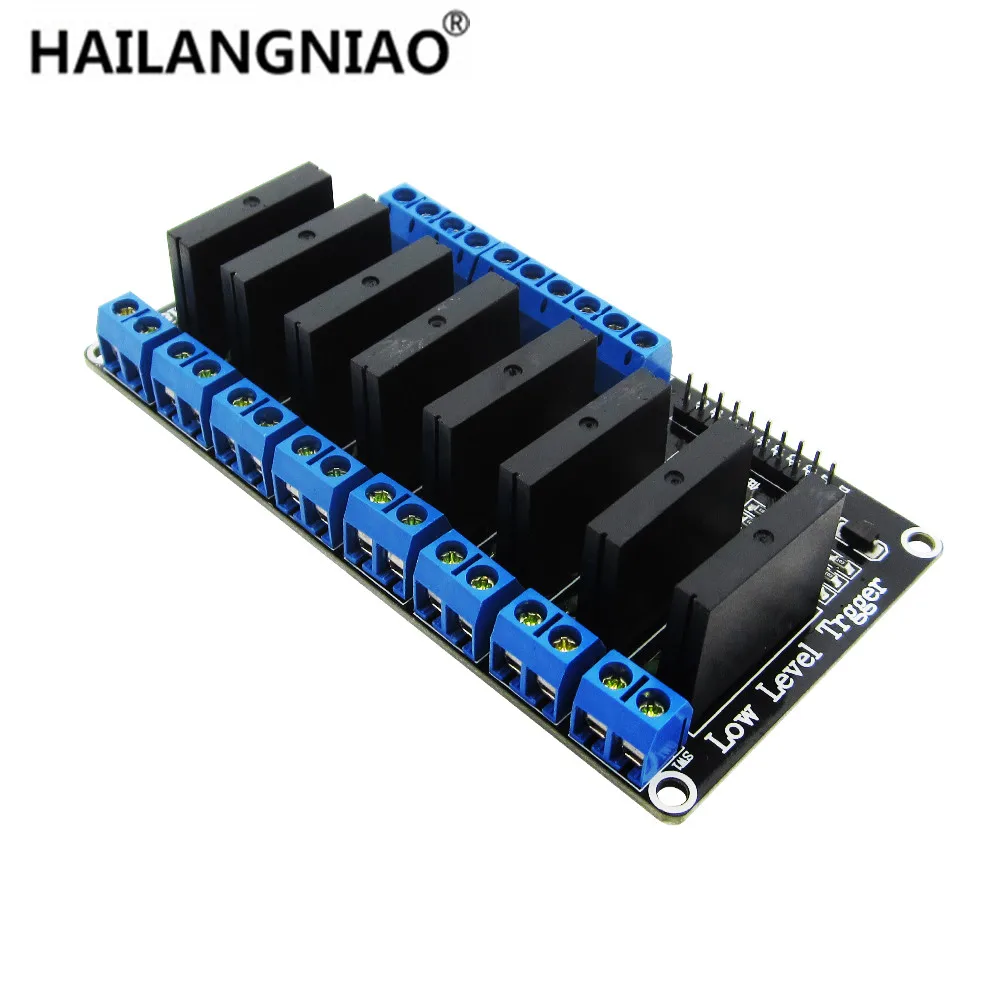 1PCS 8 Channel 5V DC Relay Module Solid State Relay Module low level Relay 250V2A SSR AVR DSP
1PCS 8 Channel 5V DC Relay Module Solid State Relay Module low level Relay 250V2A SSR AVR DSP