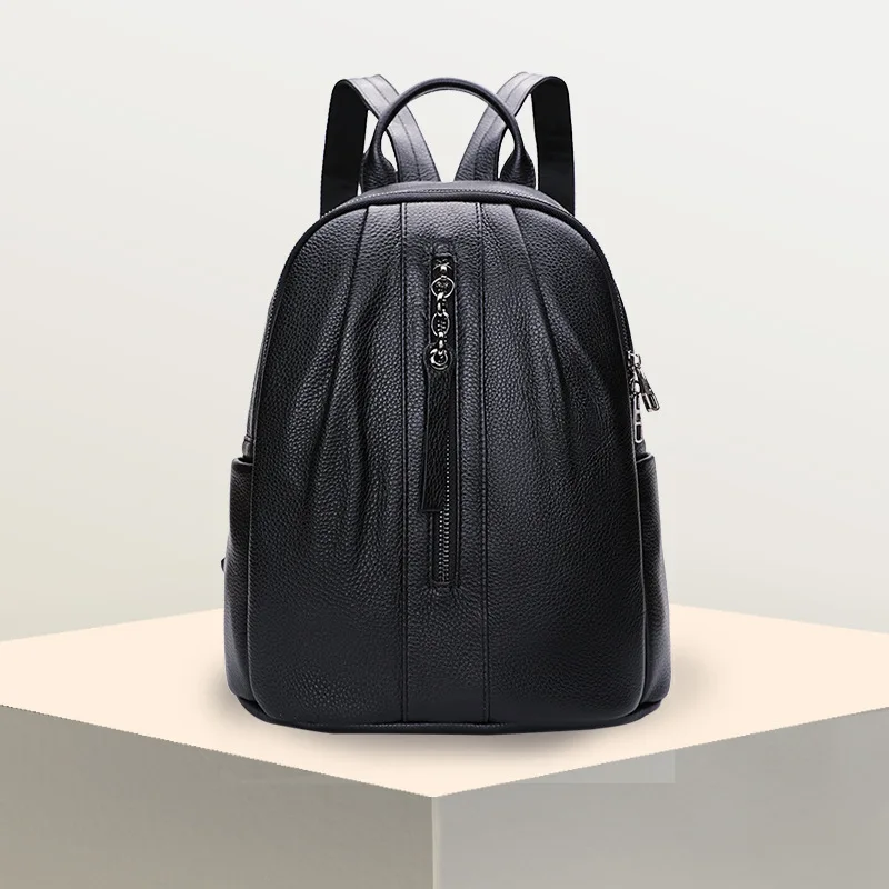 9066 New Fashion Double Shoulder Bag Woman Backpack Leisure Cowhide Leather Backpack Women Bags
9066 New Fashion Double Shoulder Bag Woman Backpack Leisure Cowhide Leather Backpack Women Bags