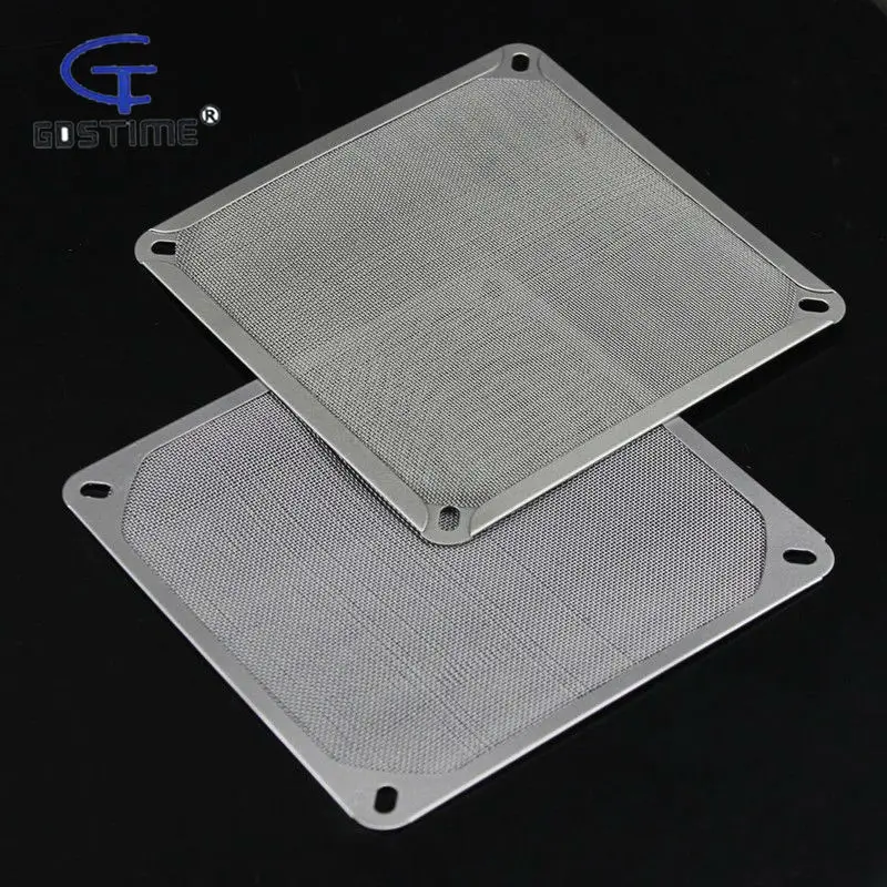 2PCS Gdstime 140mm 14cm Aluminum Mesh Dustproof Cover Dust Filter for 140*140 mm Computer Cooling Fan Silver
2PCS Gdstime 140mm 14cm Aluminum Mesh Dustproof Cover Dust Filter for 140*140 mm Computer Cooling Fan Silver