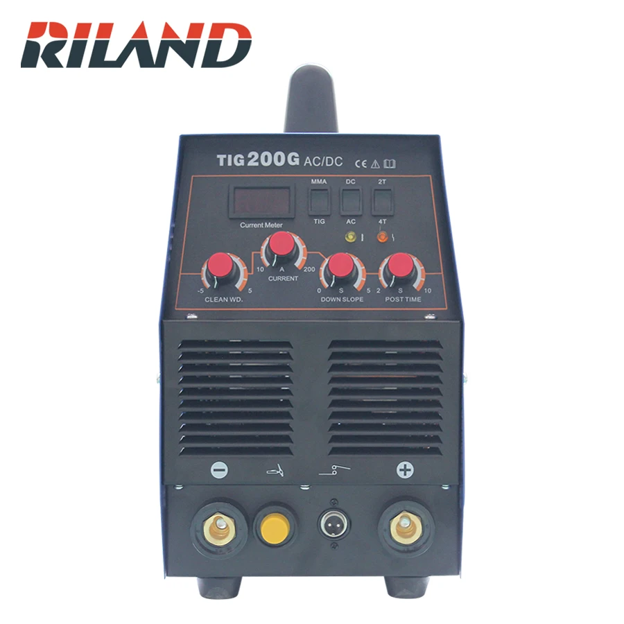 RILAND Smart welder TIG200G AC/DC 220V Inverter Arc TIG Electric Welding Machine MMA Welder for Soldering Working
RILAND Smart welder TIG200G AC/DC 220V Inverter Arc TIG Electric Welding Machine MMA Welder for Soldering Working