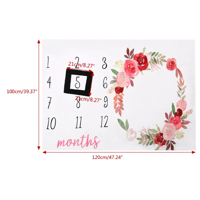 1 Pc Newborn Milestone Blanket Baby Flannel Bed Sheet Photography Background Cloth For Baby
1 Pc Newborn Milestone Blanket Baby Flannel Bed Sheet Photography Background Cloth For Baby