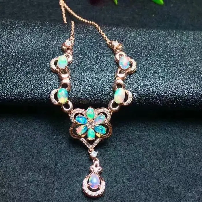 Natural Orb necklace chain Group with multiple opals Deluxe Style 925 sterling silver Banquet ball style
Natural Orb necklace chain Group with multiple opals Deluxe Style 925 sterling silver Banquet ball style