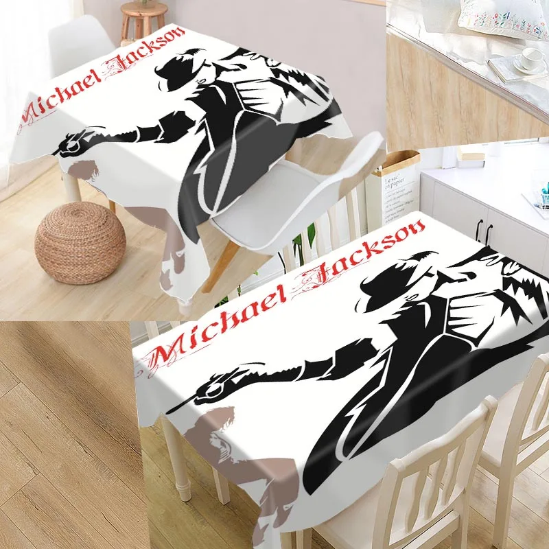 Custom Michael Jackson Pattern Tablecloth Waterproof Oilproof Rectangular Home Wedding Tablecloth Textiles
Custom Michael Jackson Pattern Tablecloth Waterproof Oilproof Rectangular Home Wedding Tablecloth Textiles