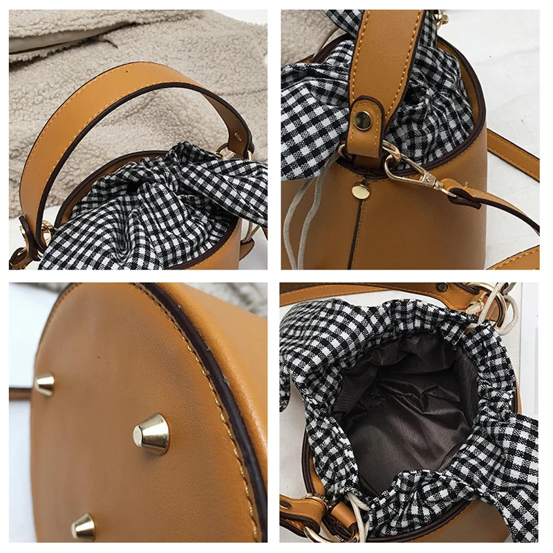 New Spring Women Bucket Messenger Bag Girl PU Leather Fashion Shoulder Women's Small Cute Handbag Girl Bow Crossbody Bag
New Spring Women Bucket Messenger Bag Girl PU Leather Fashion Shoulder Women's Small Cute Handbag Girl Bow Crossbody Bag