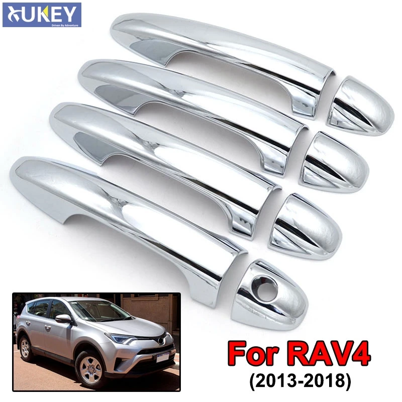 Хромированная крышка дверной ручки для Toyota Rav4 2013 2014 2015 2016 2017 2018, отделочная крышка, декоративное оформление
Хромированная крышка дверной ручки для Toyota Rav4 2013 2014 2015 2016 2017 2018, отделочная крышка, декоративное оформление