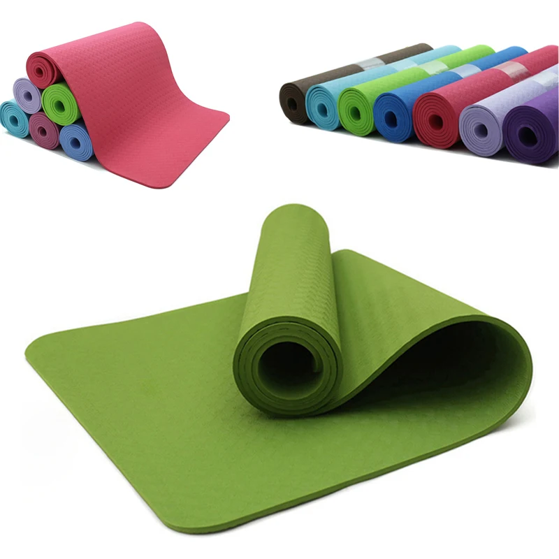 4MM Thick High Density Non-slip TPE Yoga Mat High Quality Tasteless Exercise Sport Mat for Fitness Pilates Gym Pad 183*61cm
4MM Thick High Density Non-slip TPE Yoga Mat High Quality Tasteless Exercise Sport Mat for Fitness Pilates Gym Pad 183*61cm