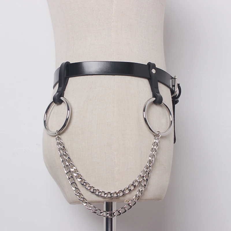 2019 new brand design Women Fashion Gothic Punk Rock Tassel Metal Circle Ring tassel Chain Designer Waist Belts accessories
2019 new brand design Women Fashion Gothic Punk Rock Tassel Metal Circle Ring tassel Chain Designer Waist Belts accessories