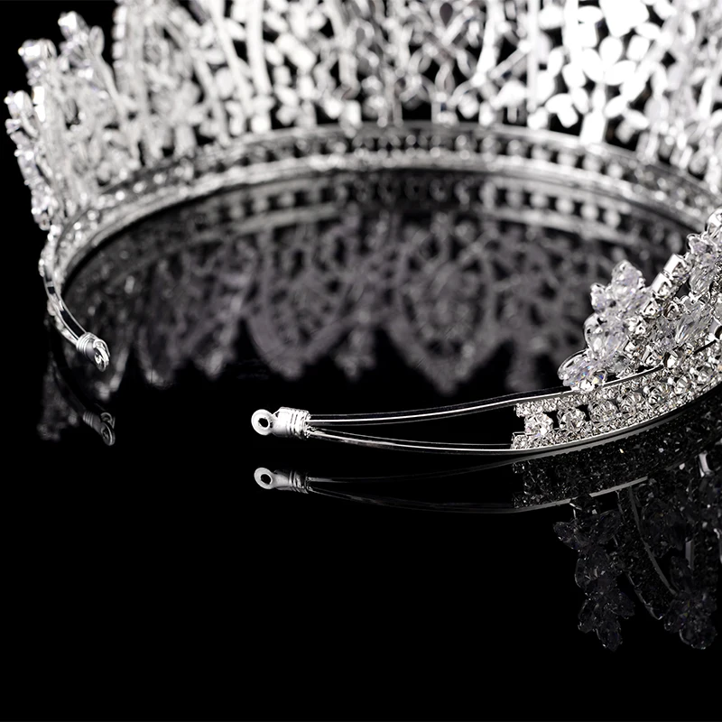 Принцесса Корона хадияна классический дизайн элегантная Свадебная Женская из