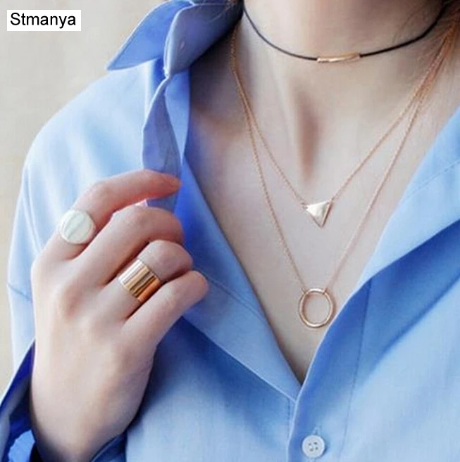 Popular Simple crystal Necklace of sweater chain necklace short Clavicle Chain Necklace paragraph trend Valentine's gift
Popular Simple crystal Necklace of sweater chain necklace short Clavicle Chain Necklace paragraph trend Valentine's gift