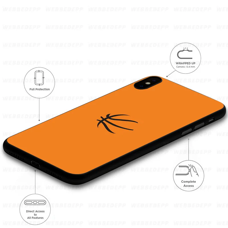 WEBBEDEPP Баскетбол Искусство полет мягкий чехол для Samsung Galaxy S10 S10e S9 S8 Plus S7 S6 Edge & J6 2018