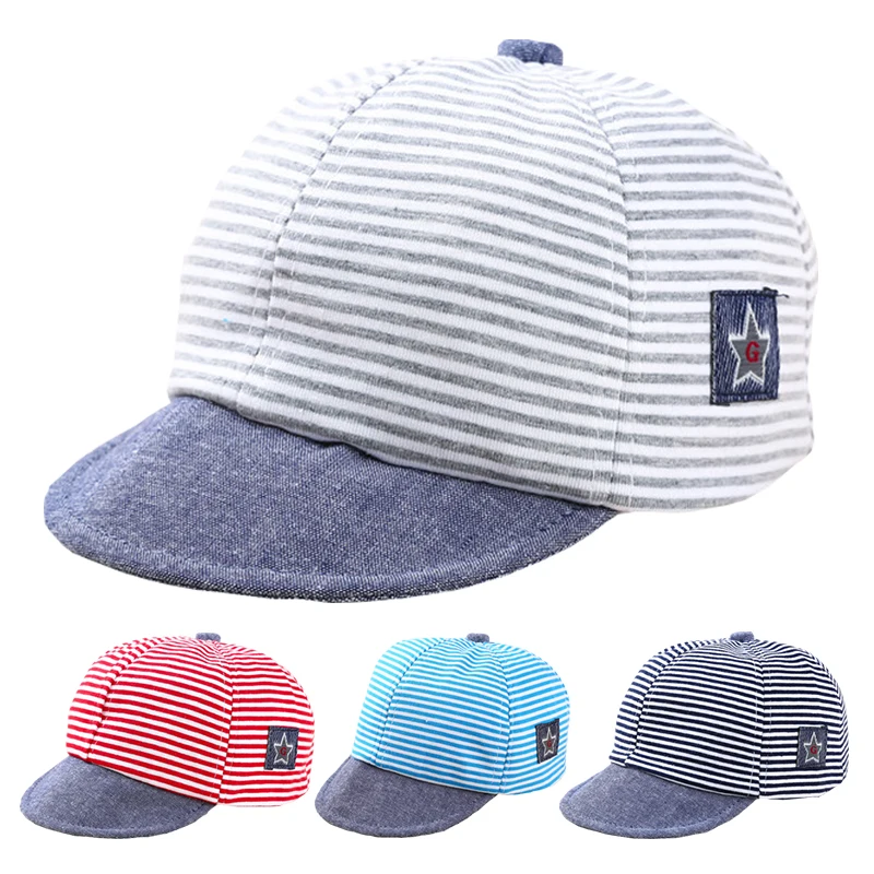 Striped Design Baby Hat Baseball Cap Cute Cotton For 6-20 Months Baby Boys Girls Summer Sun Hat Spring Autumn Peaked Cap
Striped Design Baby Hat Baseball Cap Cute Cotton For 6-20 Months Baby Boys Girls Summer Sun Hat Spring Autumn Peaked Cap