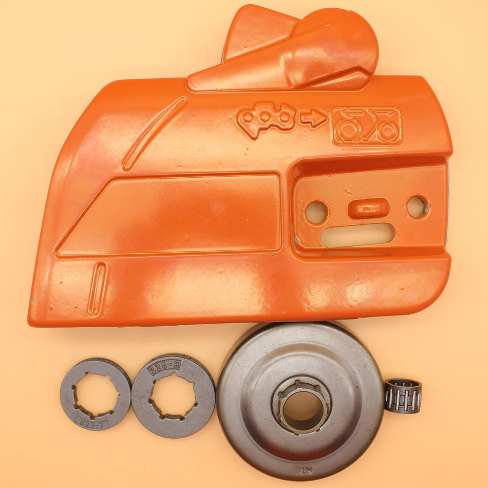 .325" Sprocket Clutch Cover Clutch Drum Kit Fit HUSQVARNA 357 359 346 XP 346XP Chainsaw Spare Parts 537107801, 578097901
.325" Sprocket Clutch Cover Clutch Drum Kit Fit HUSQVARNA 357 359 346 XP 346XP Chainsaw Spare Parts 537107801, 578097901