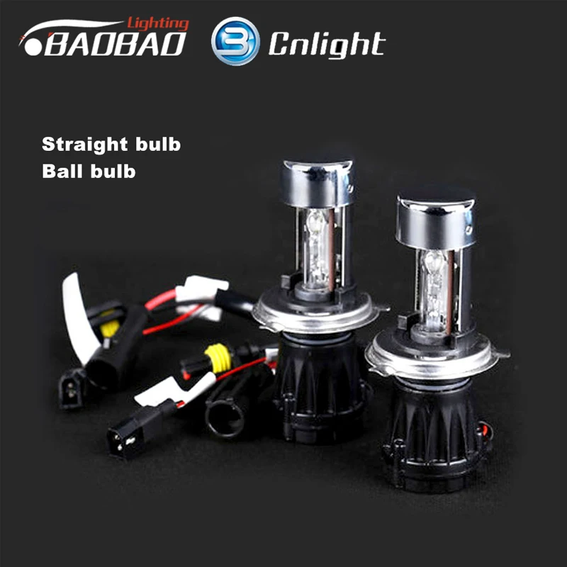 Top quality Cnlight H4 hi/low Car Hid headlight 35W bulb Straight bulb and Ball bulb with high low beam car styling for H4
Top quality Cnlight H4 hi/low Car Hid headlight 35W bulb Straight bulb and Ball bulb with high low beam car styling for H4
