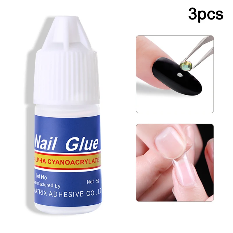 Dropshipping 3pcs Acrylic Nail Glue 3g Fast-dry Adhesive Glue for Nail Art Manicure SMJ
Dropshipping 3pcs Acrylic Nail Glue 3g Fast-dry Adhesive Glue for Nail Art Manicure SMJ
