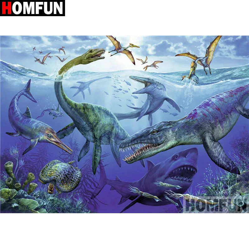 HOMFUN Full Square/Round Drill 5D DIY Diamond Painting "Dinosaur scenery" Embroidery Cross Stitch 3D Home Decor Gift A13040
HOMFUN Full Square/Round Drill 5D DIY Diamond Painting "Dinosaur scenery" Embroidery Cross Stitch 3D Home Decor Gift A13040