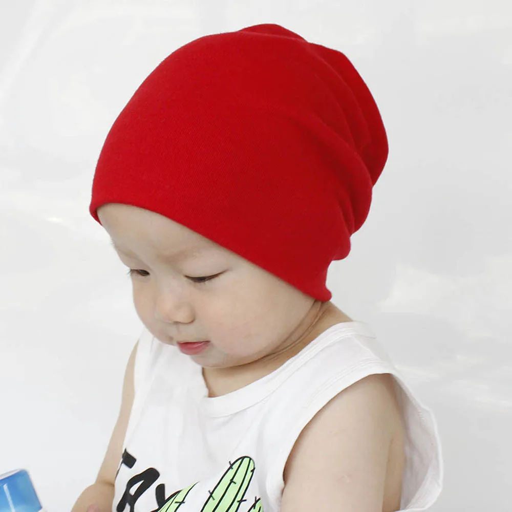 Мягкая хлопковая шапка в стиле хип-хоп для маленьких мальчиков и девочек теплые