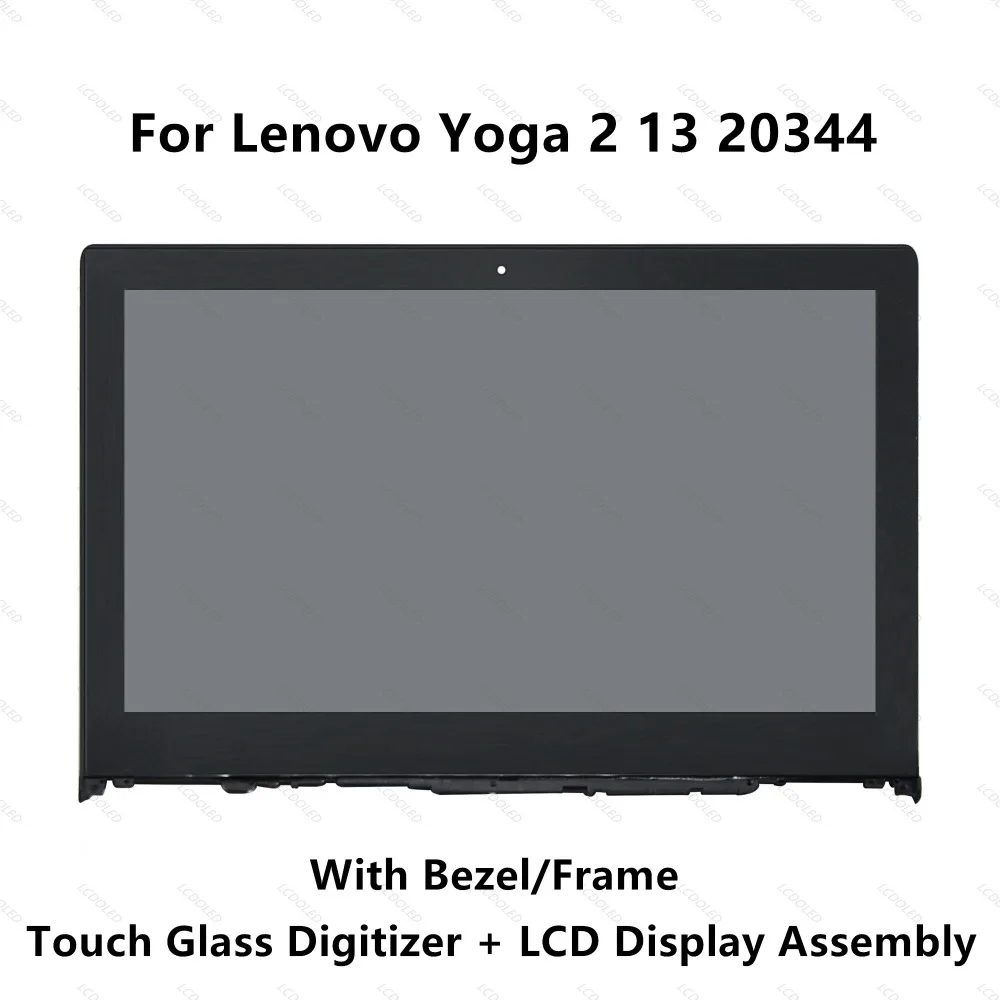 13.3" FHD LED LCD Display Panel + Touch Screen Digitizer Glass Assembly + Plastic Frame/Bezel for Lenovo IdeaPad Yoga 2 13 20344
13.3" FHD LED LCD Display Panel + Touch Screen Digitizer Glass Assembly + Plastic Frame/Bezel for Lenovo IdeaPad Yoga 2 13 20344