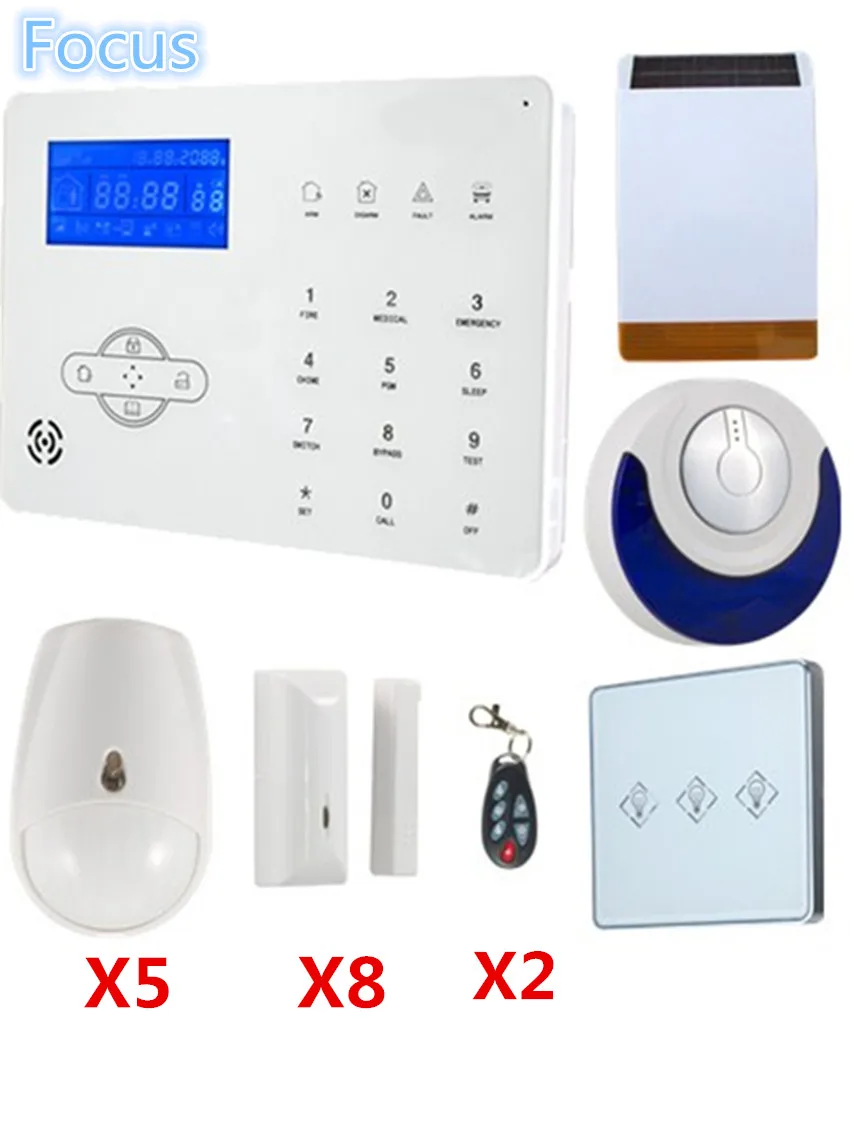 2018 Most Advanced Wireless PSTN GSM Alarm System Security SMS Alert Alarm System
2018 Most Advanced Wireless PSTN GSM Alarm System Security SMS Alert Alarm System