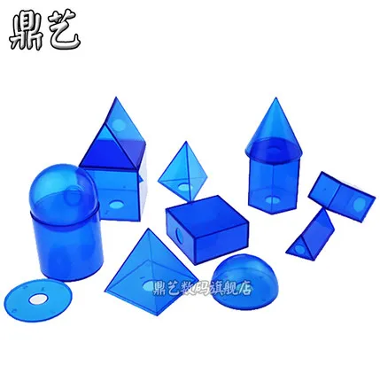 Transparent geometric model triangular prism Rectangular pyramid Special cuboid 12pcs set
Transparent geometric model triangular prism Rectangular pyramid Special cuboid 12pcs set