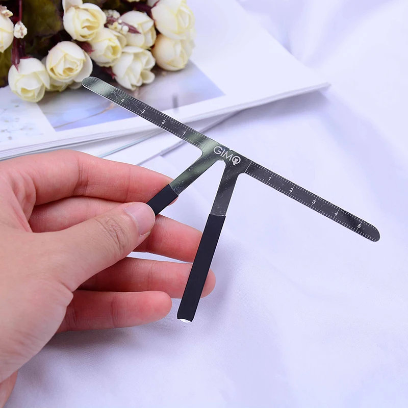 Permanent Makeup Tattoo Eyebrow Ruler Measure Tool Metal Eyebrow Balance Ruler Shaping Stencil Tools
Permanent Makeup Tattoo Eyebrow Ruler Measure Tool Metal Eyebrow Balance Ruler Shaping Stencil Tools