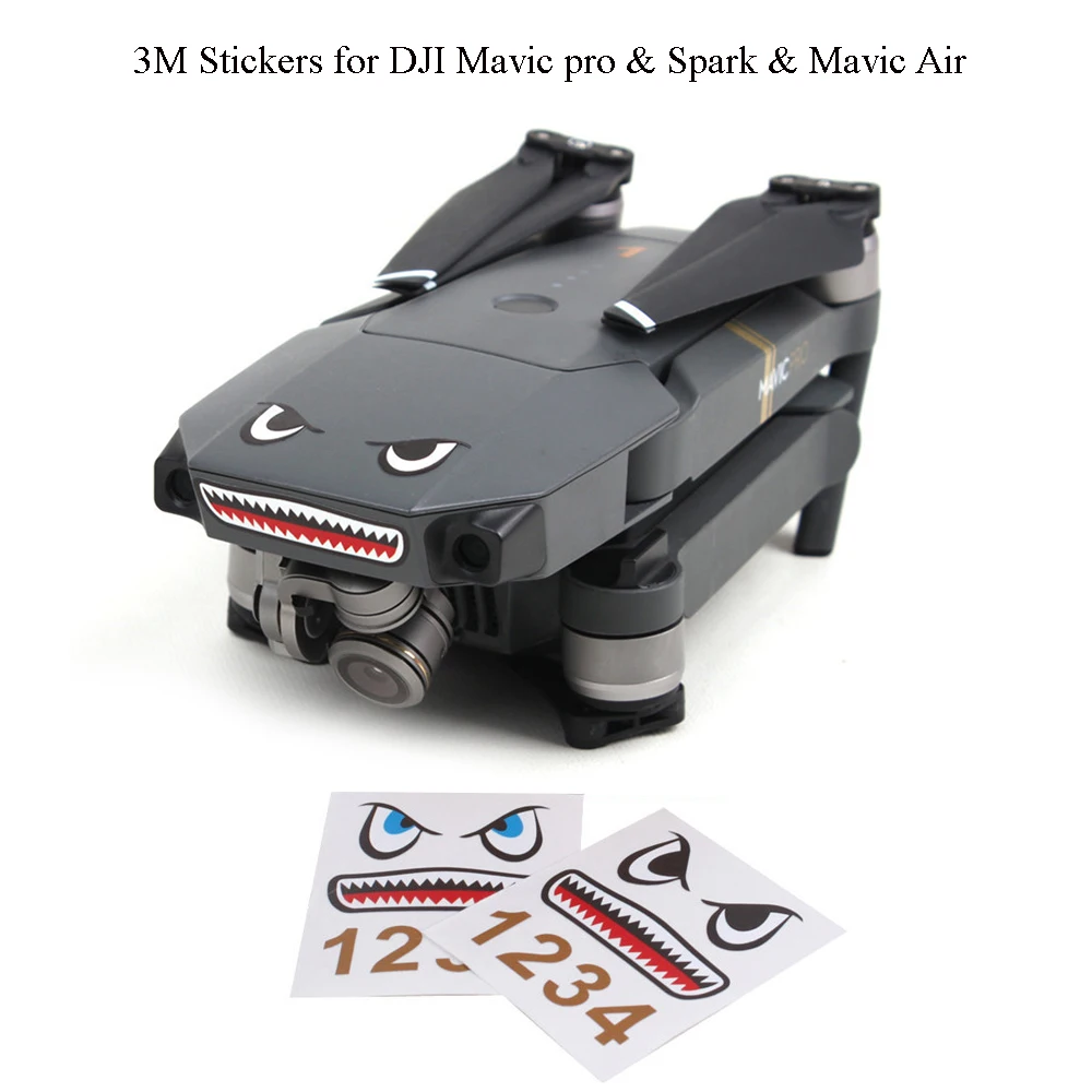 2 шт./компл. Водонепроницаемый Стикеры наклейка Батарея номер для DJI Mavic Pro Mini / мини