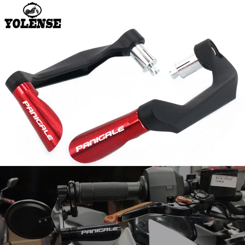 

Motorcycle 7/8" 22mm Handlebar Grips Brake Clutch Levers Guard Protector For DUCATI 899 959 1199 1299 Panigale / S/ Tricolor