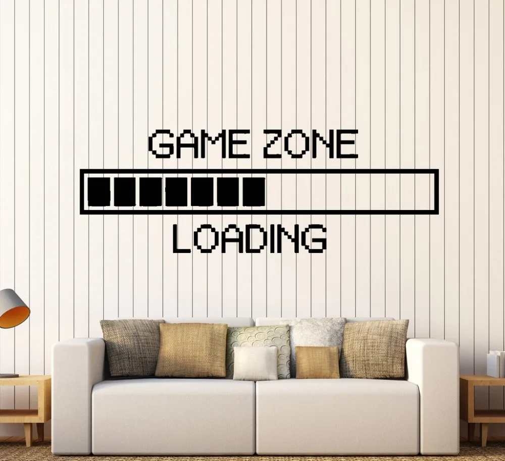 ZOOYOO Game Zone Computer Gaming Wall Stickers Vinyl Home Decor Loading Video Game Wallpaper Art Murals Decoration
ZOOYOO Game Zone Computer Gaming Wall Stickers Vinyl Home Decor Loading Video Game Wallpaper Art Murals Decoration