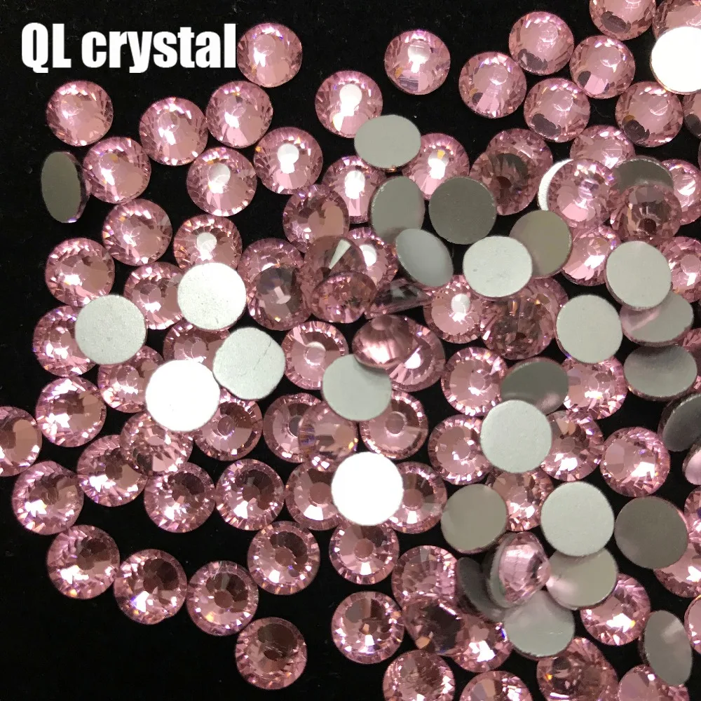 Pink Glue on Glitter Flatback Glass Crystal Non Hot fix rhinestone For Gymnastics Clothes Shoes 3D Nail Art Decoration
Pink Glue on Glitter Flatback Glass Crystal Non Hot fix rhinestone For Gymnastics Clothes Shoes 3D Nail Art Decoration