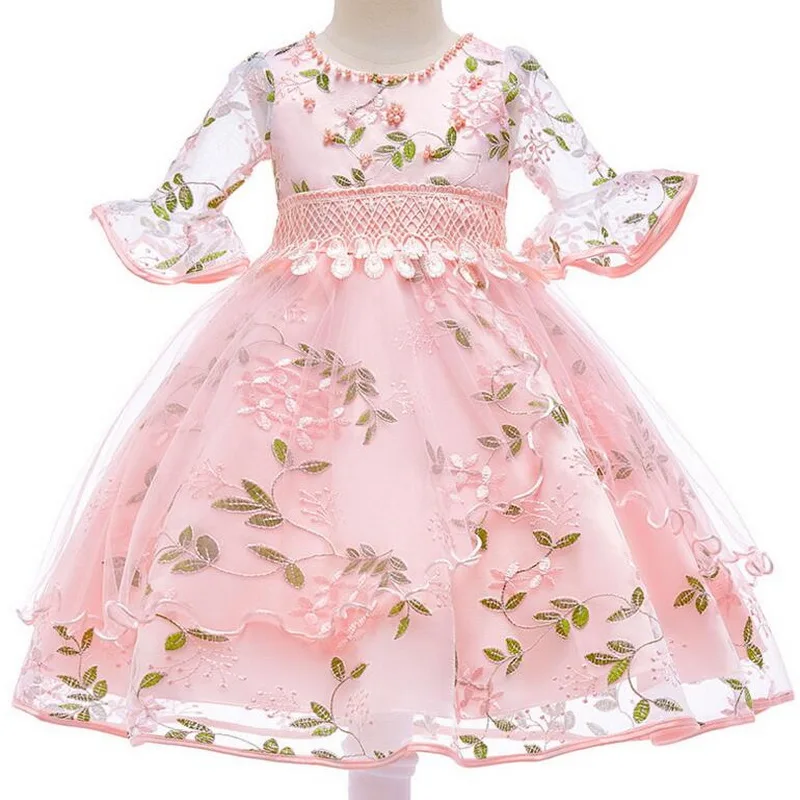 Baby Kids Birthday Party Dress Halloween Girls Flowers Flare Sleeve Tulle Tutu Dresses Children Toddler Wedding Princess Costume
Baby Kids Birthday Party Dress Halloween Girls Flowers Flare Sleeve Tulle Tutu Dresses Children Toddler Wedding Princess Costume