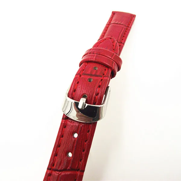 Retail - 1PCS High quality 14MM genuine leather Watch band watch strap red color-070702
Retail - 1PCS High quality 14MM genuine leather Watch band watch strap red color-070702