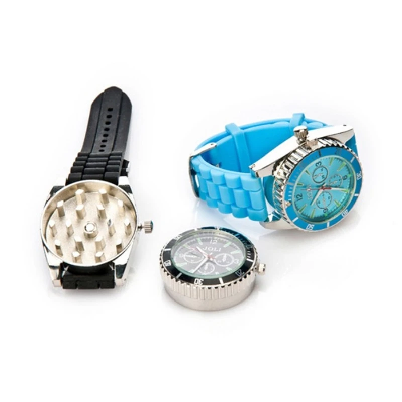 Hot Latest 2 Layers Tobacco grinder Watch shape Portable Smoking Herb Grinders Tobacco Cigarette Pipe fittings
Hot Latest 2 Layers Tobacco grinder Watch shape Portable Smoking Herb Grinders Tobacco Cigarette Pipe fittings