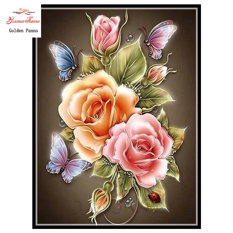 Gloden Panno,5D,Full,DIY Diamond Embroidery,square,Diamond Painting,Cross Stitch,3D,Diamond,Mosaic,Needlework,Butterfly Rose
Gloden Panno,5D,Full,DIY Diamond Embroidery,square,Diamond Painting,Cross Stitch,3D,Diamond,Mosaic,Needlework,Butterfly Rose