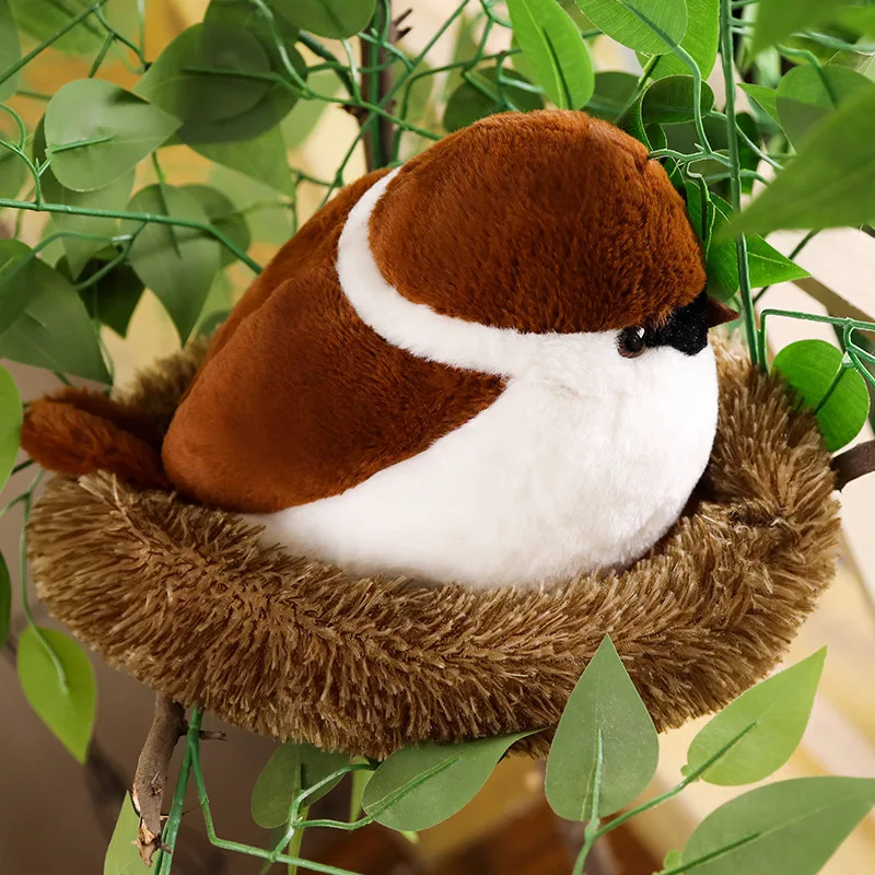 Семейная плюшевая игрушка Sparrow, летающая коричневая птица, реалистичные игрушки из дерева, мягкая кукла с гнездом, детский успокаивающий по...
Семейная плюшевая игрушка Sparrow, летающая коричневая птица, реалистичные игрушки из дерева, мягкая кукла с гнездом, детский успокаивающий по...