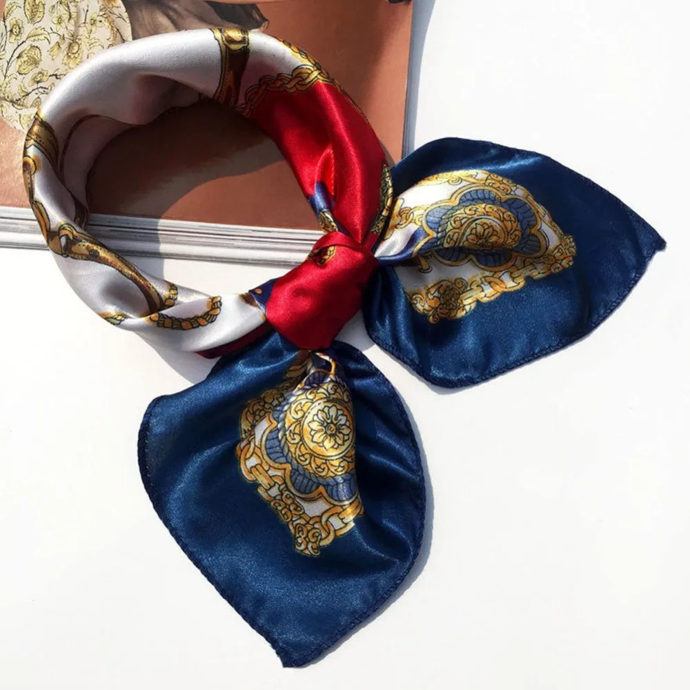 Women Elegant Silk Scarf Fashion Ladies Soft Silk Square Scarf Scarves Business Suits Head Wrap Shawl Satin Stewardess
Women Elegant Silk Scarf Fashion Ladies Soft Silk Square Scarf Scarves Business Suits Head Wrap Shawl Satin Stewardess