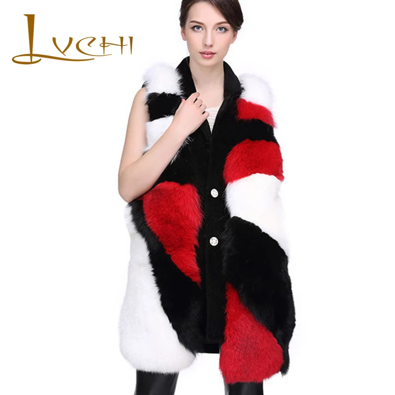 LVCHI Fashion Women's Clothing Winter Warm Fox Overcoat Turn-down Button Real Fur Coat Natural Bodycon Casual Medium Rabbit Fur
LVCHI Fashion Women's Clothing Winter Warm Fox Overcoat Turn-down Button Real Fur Coat Natural Bodycon Casual Medium Rabbit Fur