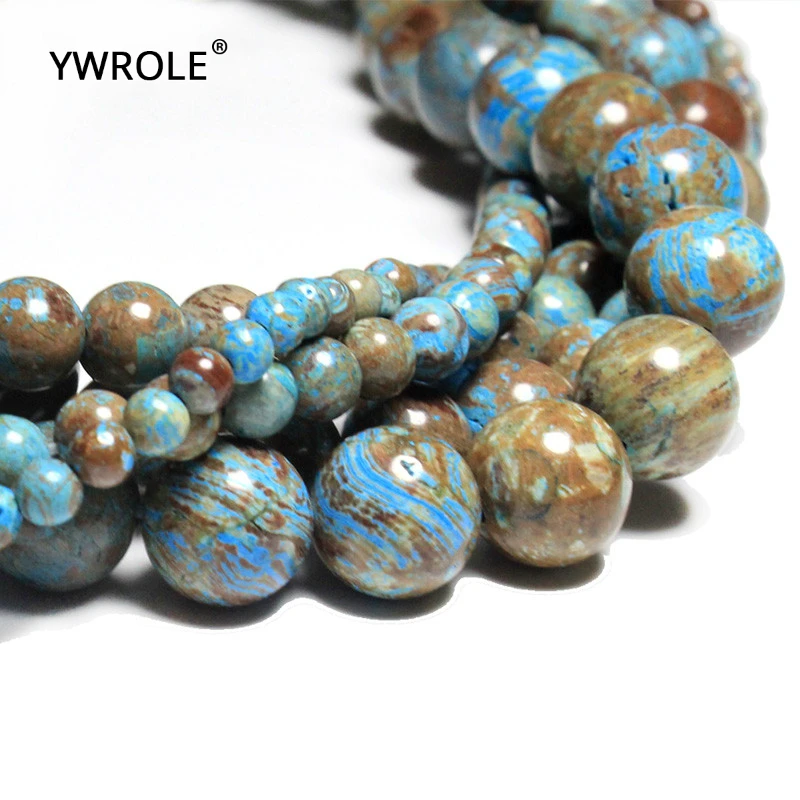Natural Blue Texture Stone Round Loose Beads For Jewelry Making DIY Bracelet Necklace Material 4/6/8/10/12 mm Strand 15''
Natural Blue Texture Stone Round Loose Beads For Jewelry Making DIY Bracelet Necklace Material 4/6/8/10/12 mm Strand 15''