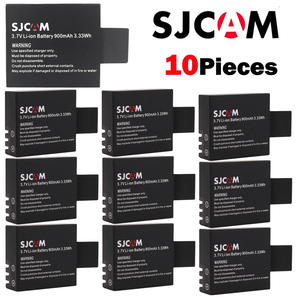 Батарея SJCAM sj4000, батарея sj7000 sj5000 sj6000 sj8000 SJ M10 для экшн-камеры SJCAM sj4000 sj5000, 10 шт.
Батарея SJCAM sj4000, батарея sj7000 sj5000 sj6000 sj8000 SJ M10 для экшн-камеры SJCAM sj4000 sj5000, 10 шт.